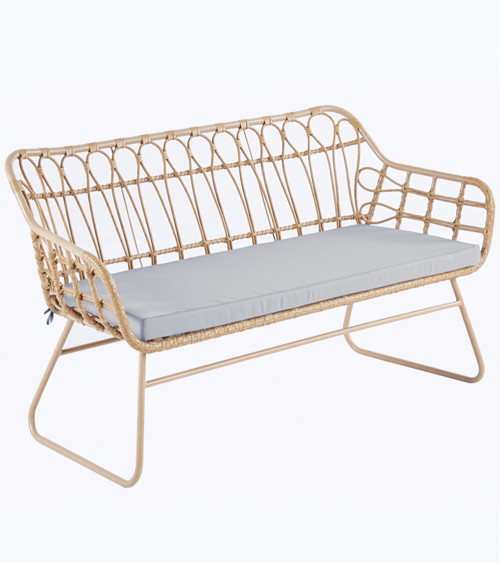 Conjunto de Jardín Bulan 4 Piezas de ratan