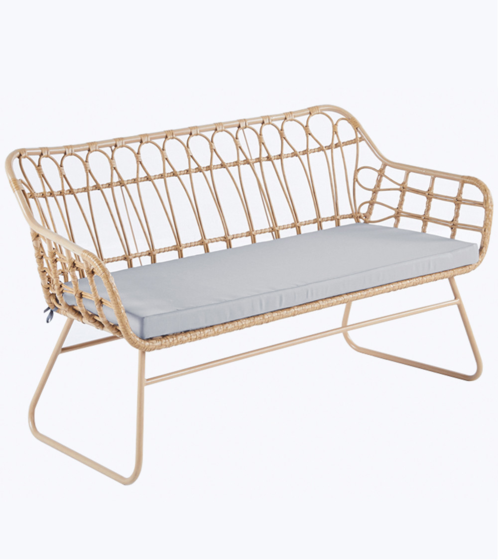 Conjunto de Jardín Bulan 4 Piezas de ratan