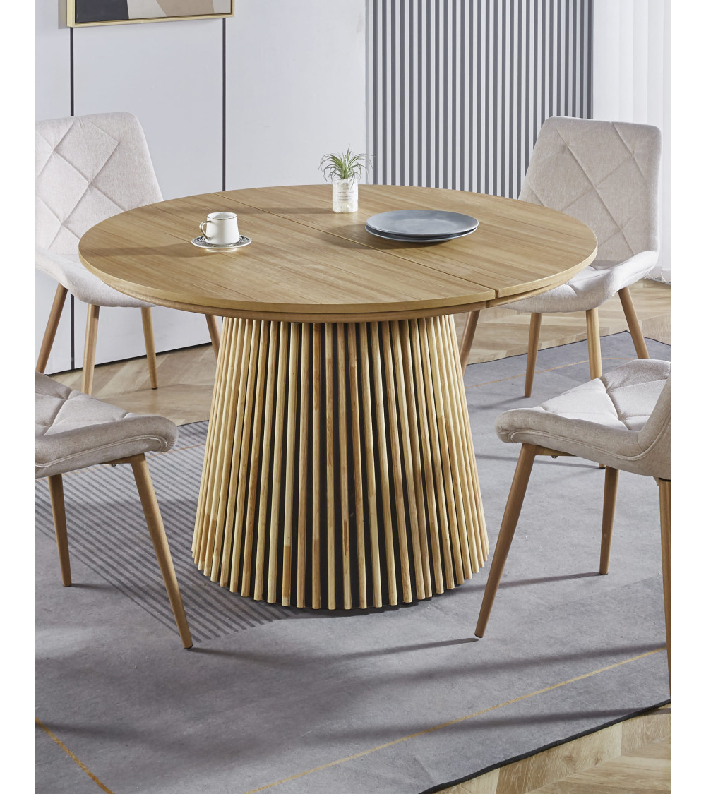 Mesa Comedor Redonda Extensible Kena