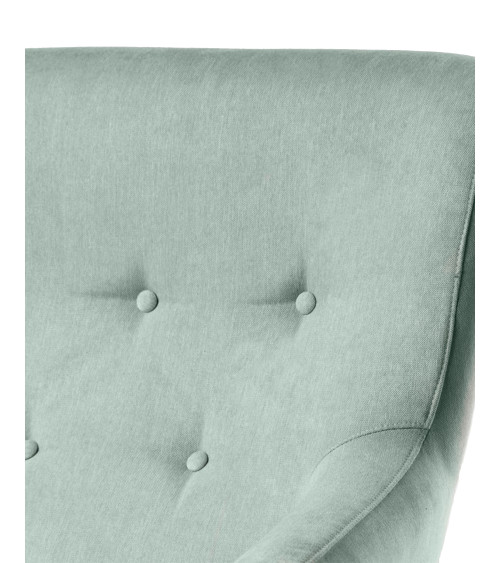 Butaca nórdica tapizada WENDY