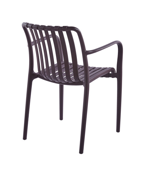 Silla Serena pack de 4 sillas con brazos de polipropileno