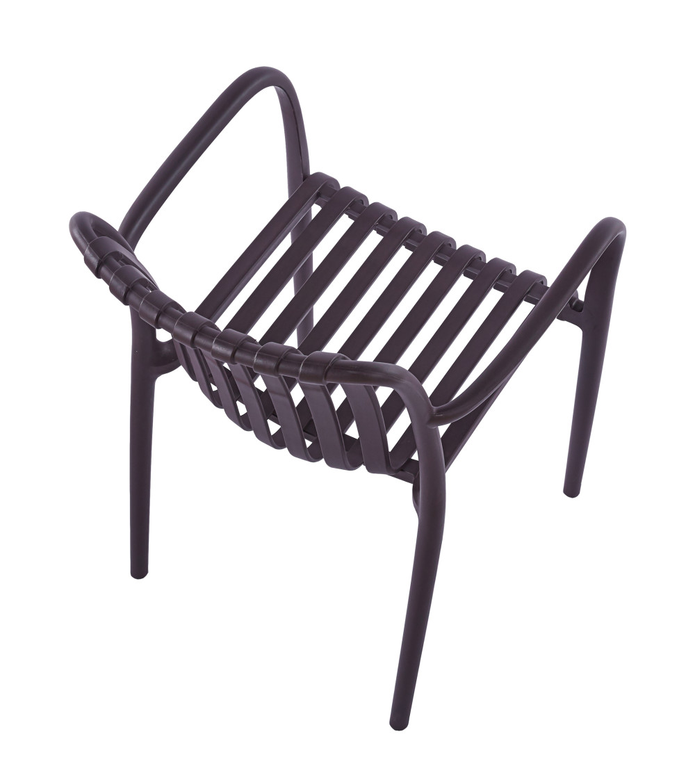 Silla Serena pack de 4 sillas con brazos de polipropileno