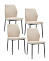 Sillas Nobles - Pack de 4 sillas modernas y cómodas para comedor