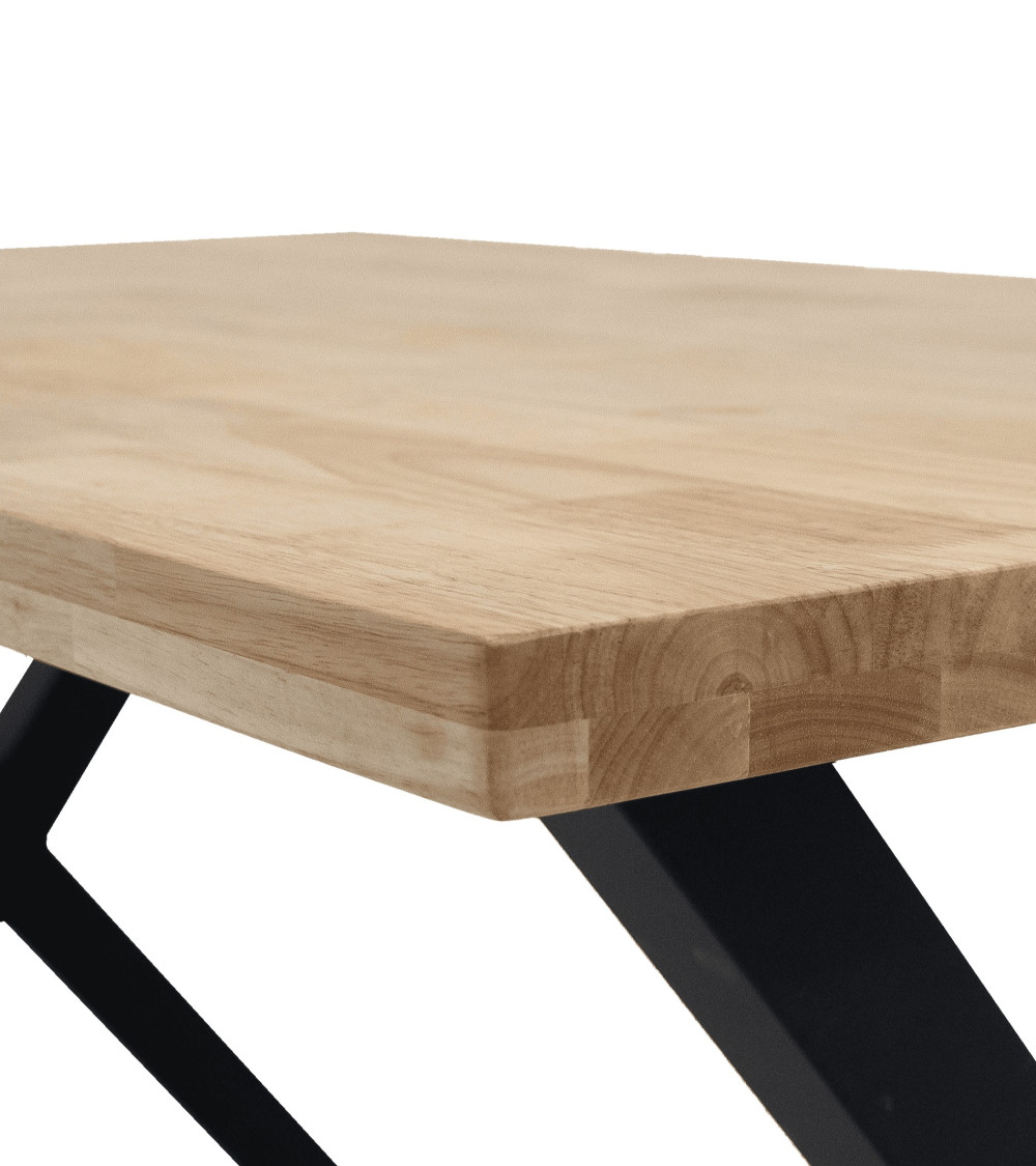 Mesa de comedor Bilbao - patas en X 4 – 6 comensales