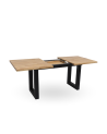 Mesa de comedor extensible de roble Versus