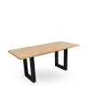 Mesa de comedor extensible de roble Versus