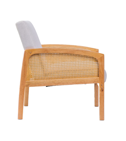 Butaca Cien - Elegancia y confort con trenzado de ratán