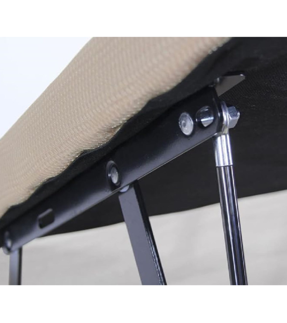 Canapé abatible ATENEA con tapa tapizada