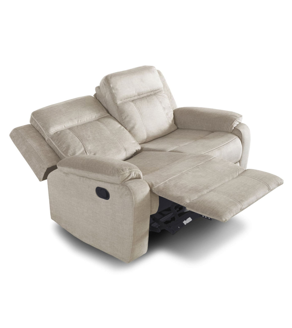 Sofá relax 2 plazas REIMON, sofá reclinable