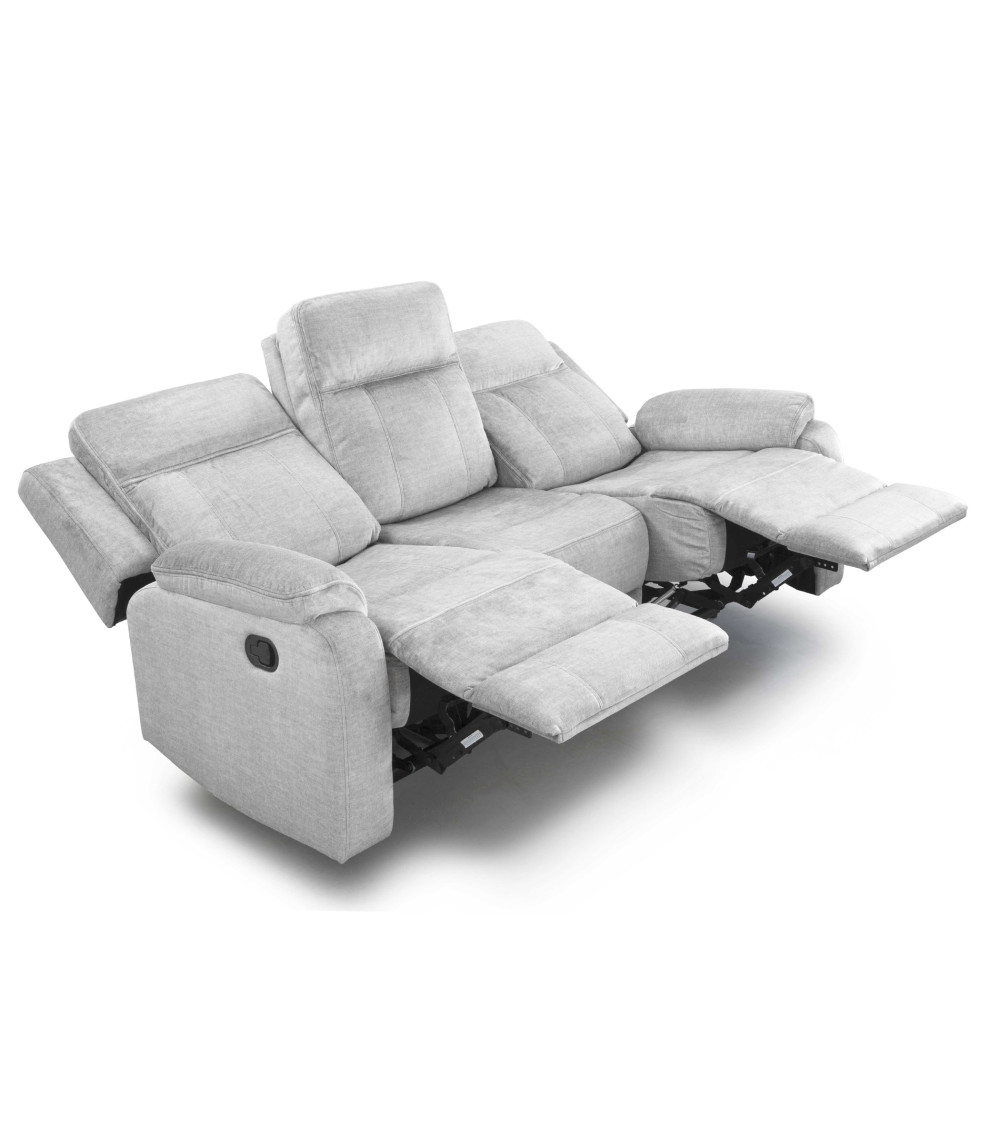 Sofá relax 3 plazas REIMON, sofá reclinable