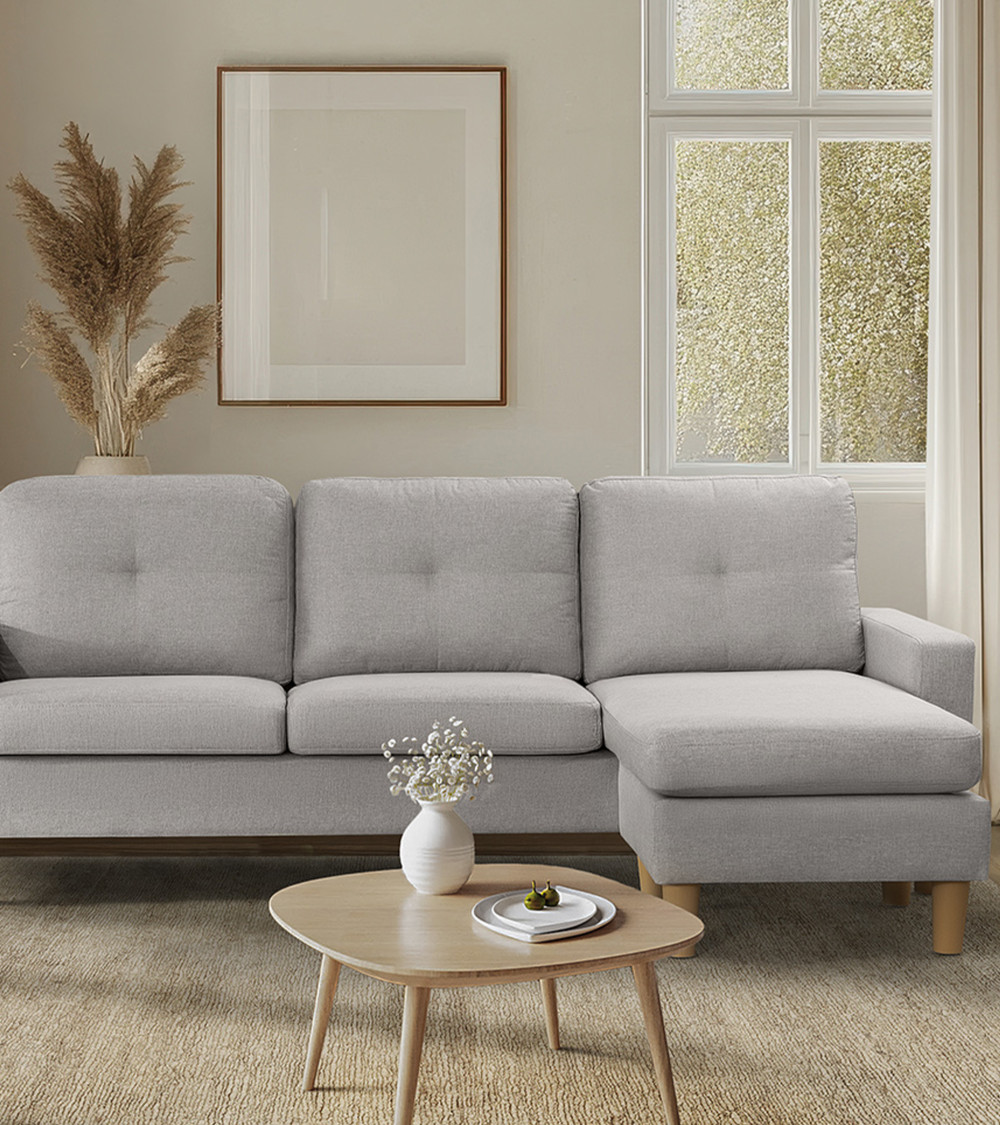 Sofá Chaise Longue Reversible CLIN – Funcionalidad y Estilo