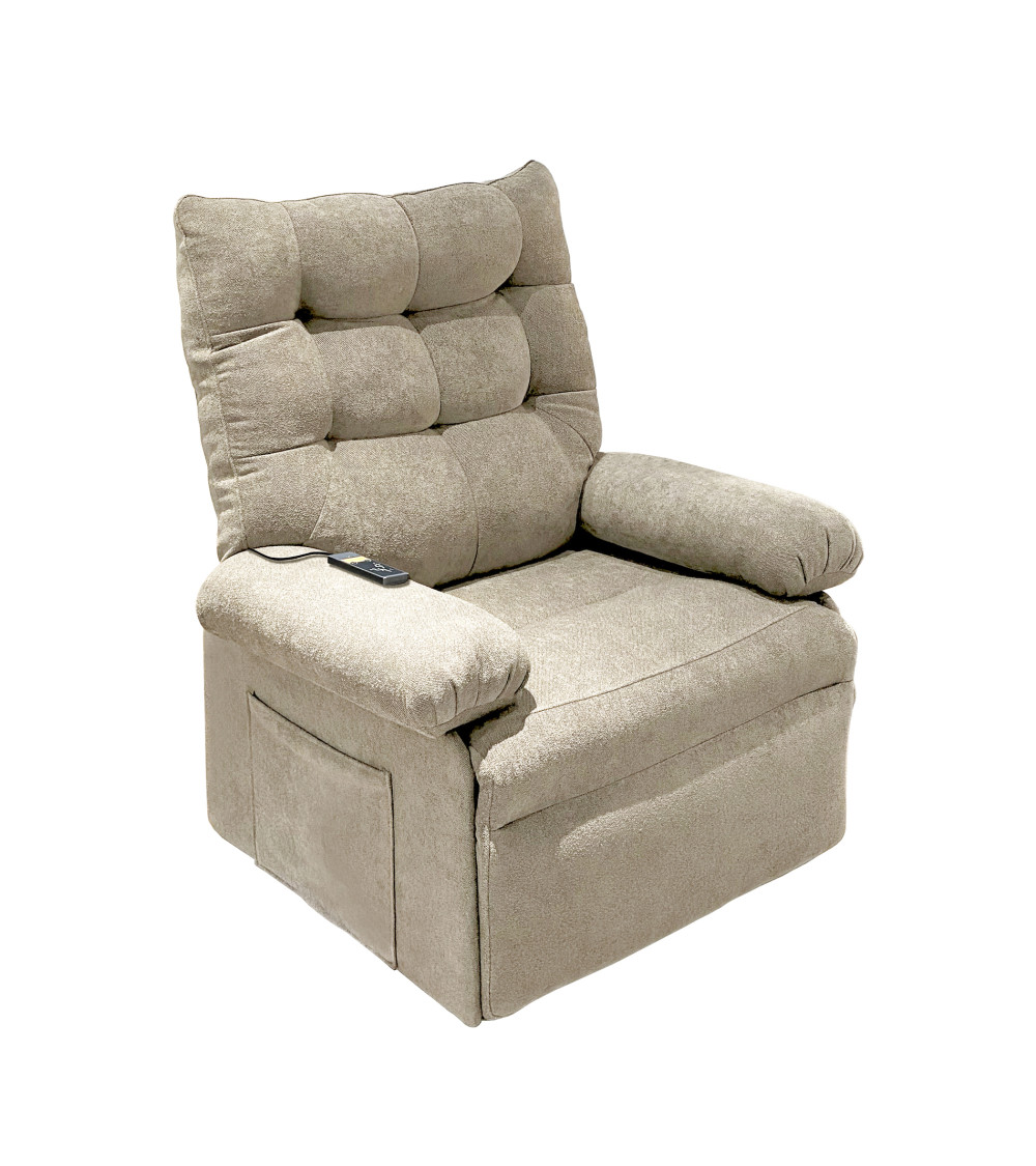 Sillón relax Majo – Confort con sistema elevador y ajuste independiente