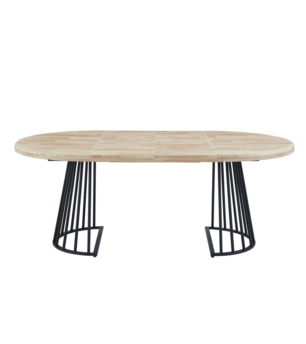Mesa de comedor redonda extensible Jail – Diseño moderno y práctico