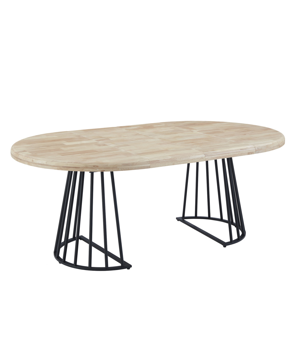 Mesa de comedor redonda extensible Jail – Diseño moderno y práctico