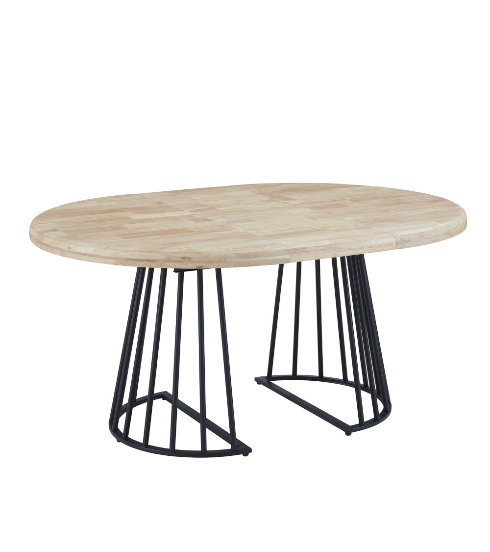 Mesa de comedor redonda extensible Jail – Diseño moderno y práctico