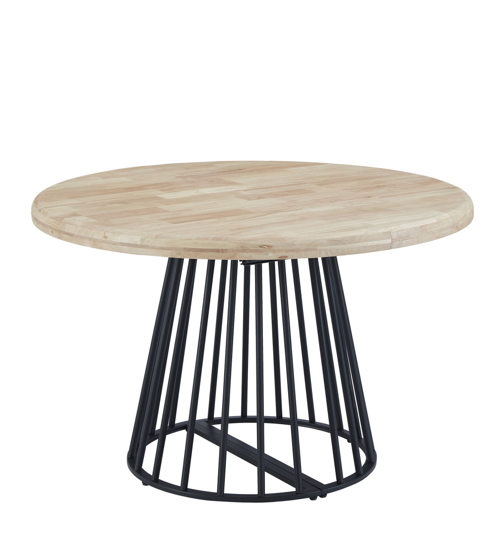 Mesa de comedor redonda extensible Jail – Diseño moderno y práctico