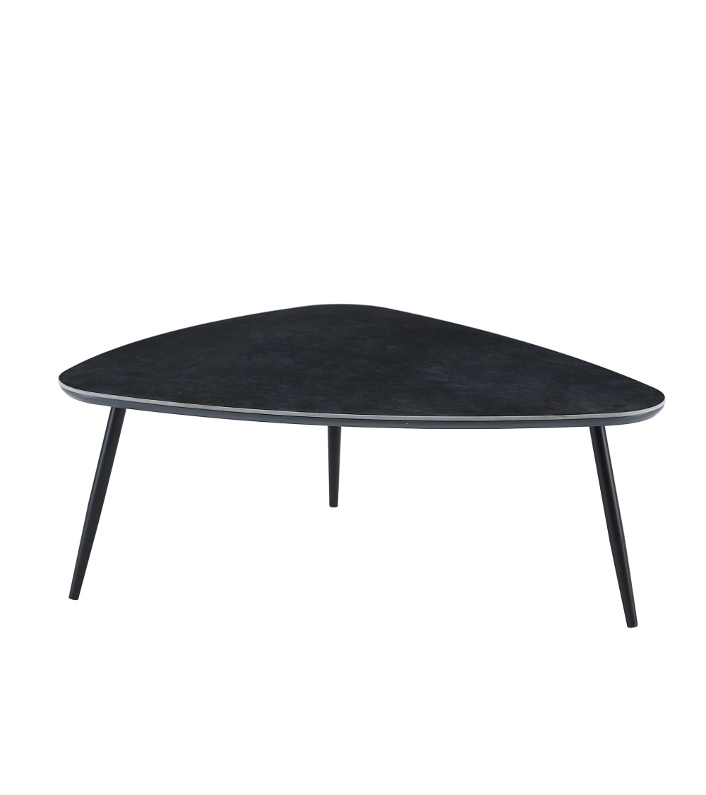 Mesa de centro Island – Juego de 2 mesas nido con acabado cerámico