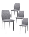 Pack de 4 Sillas de Comedor Patrice - Elegancia y Comodidad