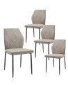Pack de 4 Sillas de Comedor Patrice - Elegancia y Comodidad