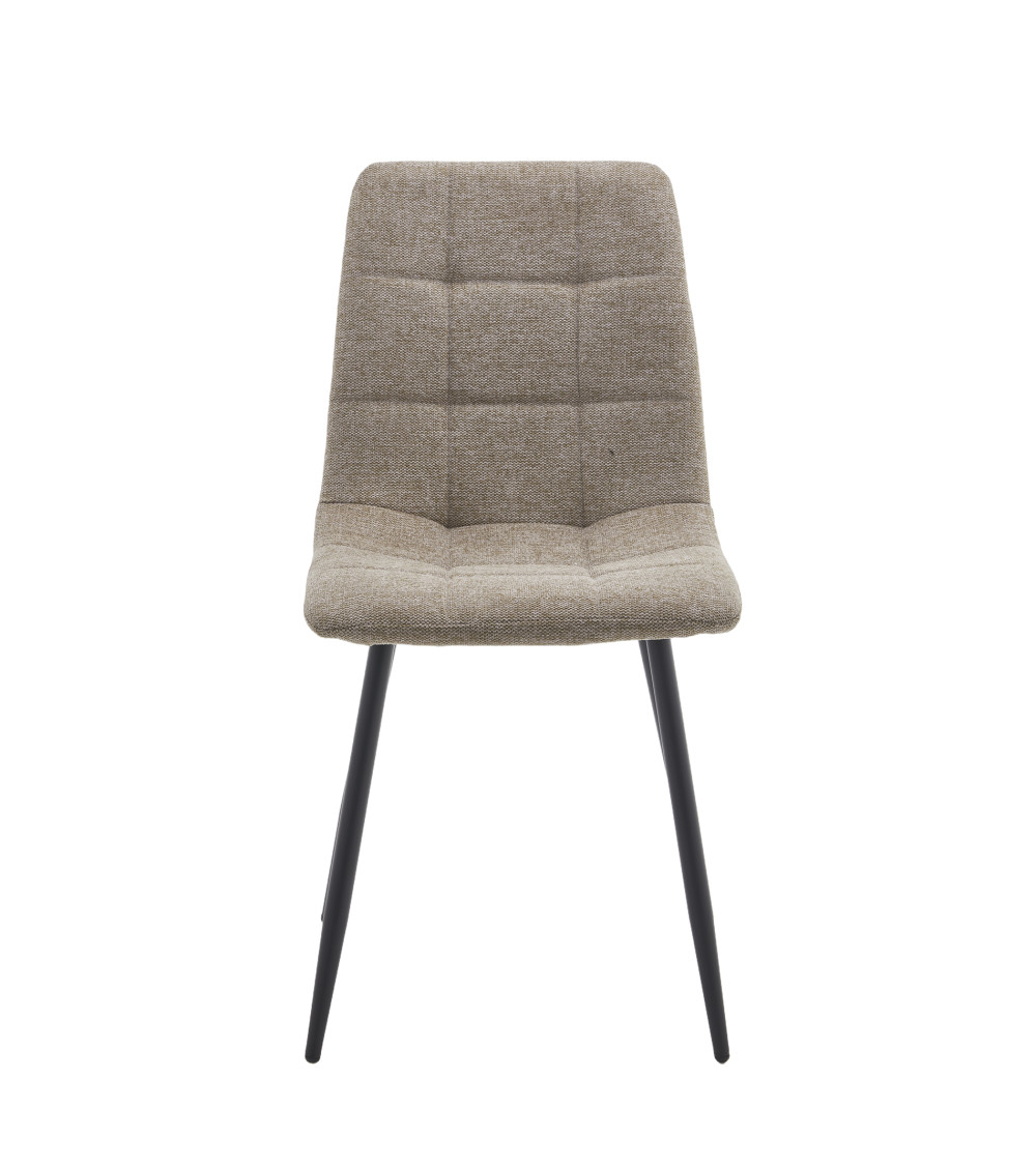 Pack de 4 sillas de comedor de terciopelo ASTRID