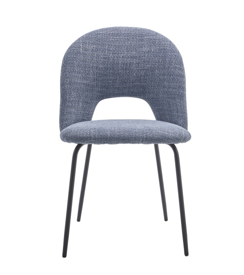 Sillas de comedor CECILE – Pack 4 uds. | Diseño elegante y tapizado cómodo