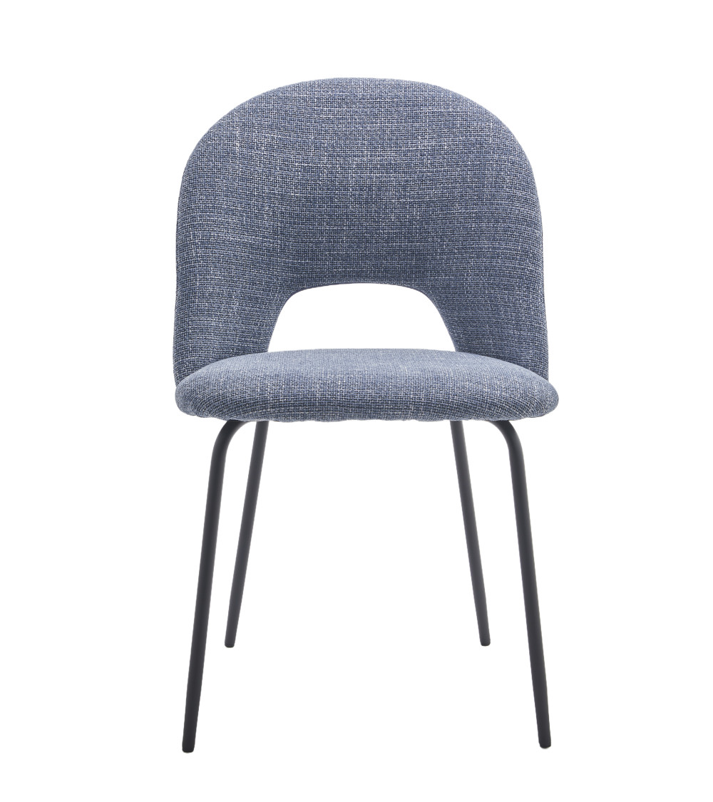 Sillas de comedor CECILE – Pack 4 uds. | Diseño elegante y tapizado cómodo