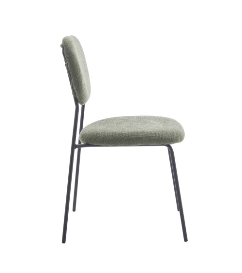 Pack 4 sillas Tull – Apilables, tapizadas y modernas