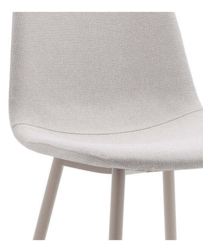 Pack 4 Sillas Bolo – Tapizadas antimanchas y patas crema