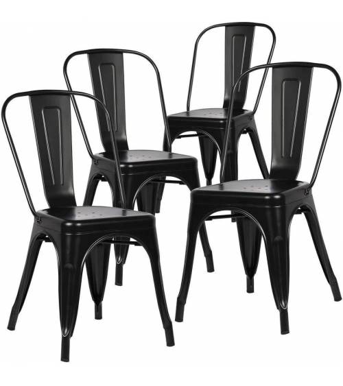 Pack 4 sillas TOLIX de comedor o cocina