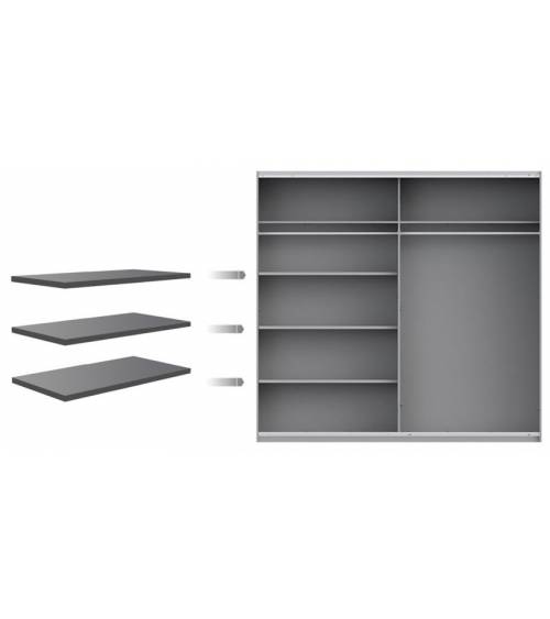 Pack 3 estantes WINTER 270 - 220