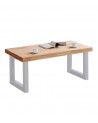 Mesa de centro elevable DAREK, madera industrial
