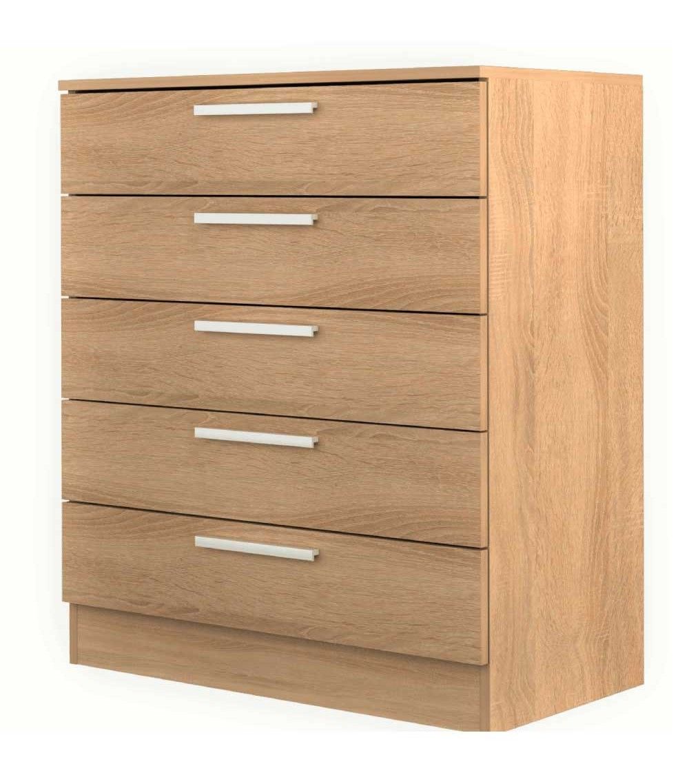 Cómoda de 5 cajones CUBE – Moderna y Atemporal