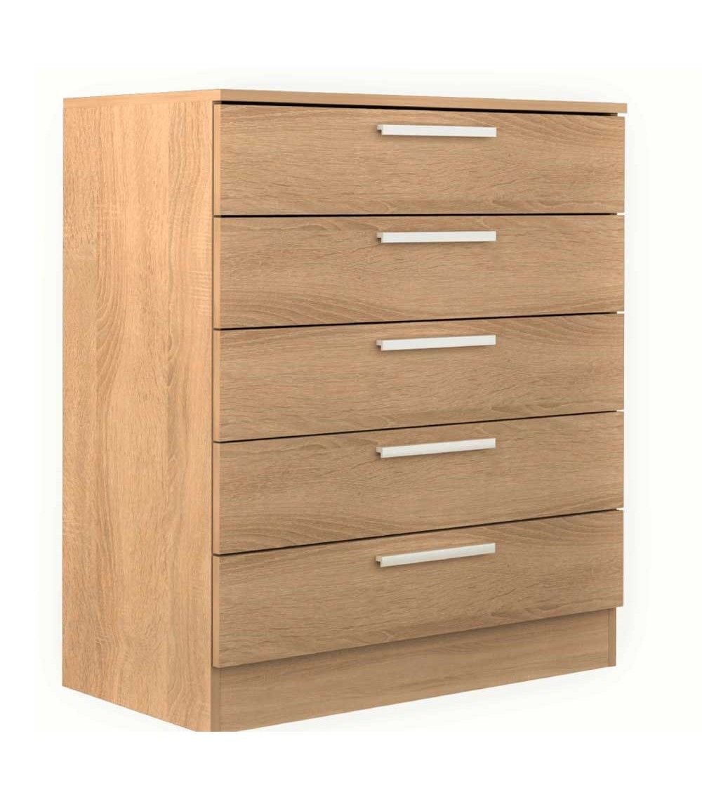 Cómoda de 5 cajones CUBE – Moderna y Atemporal