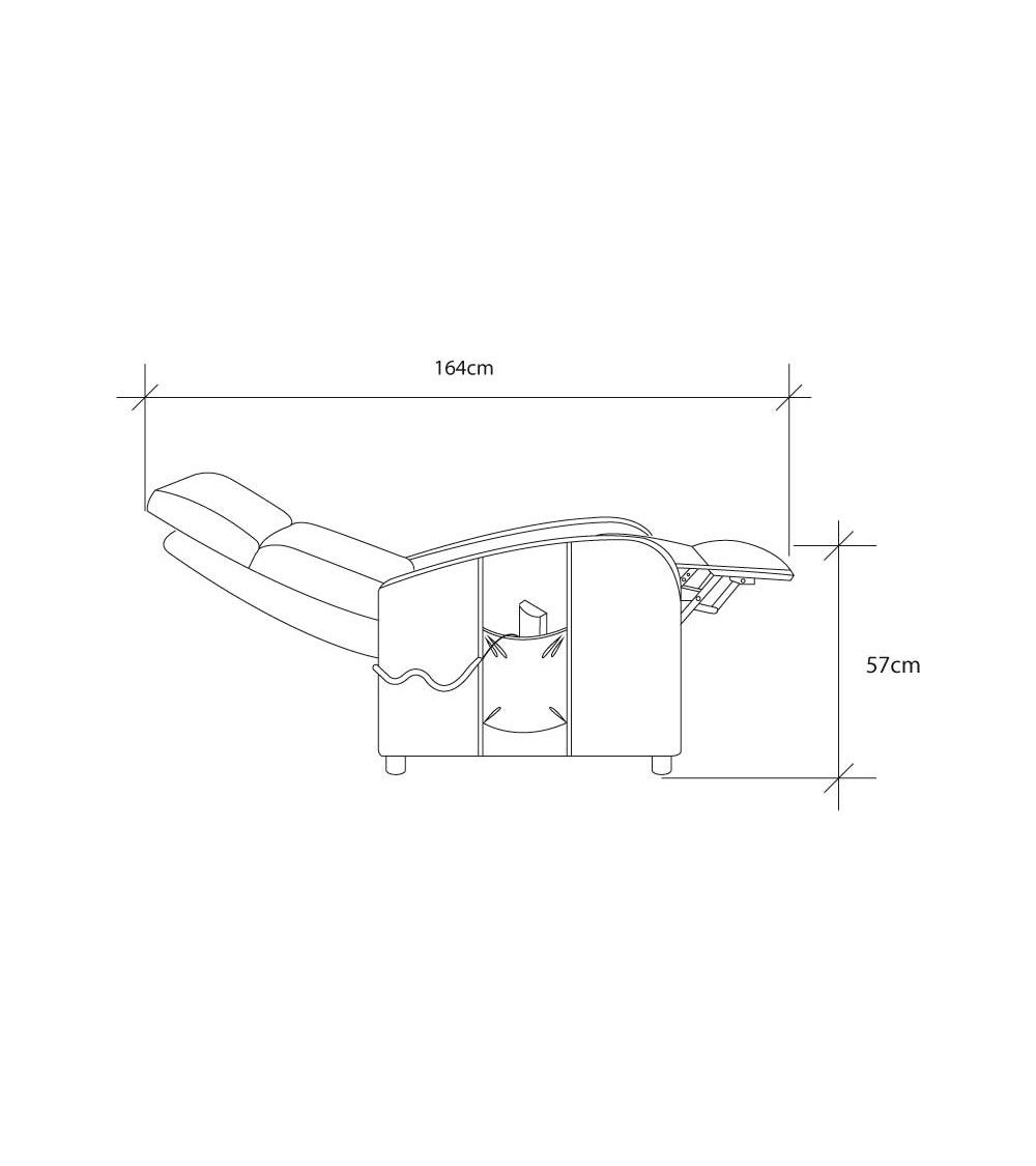 Sillón relax elevable y motorizado elegancia y comodidad - HOME HEAVENLY