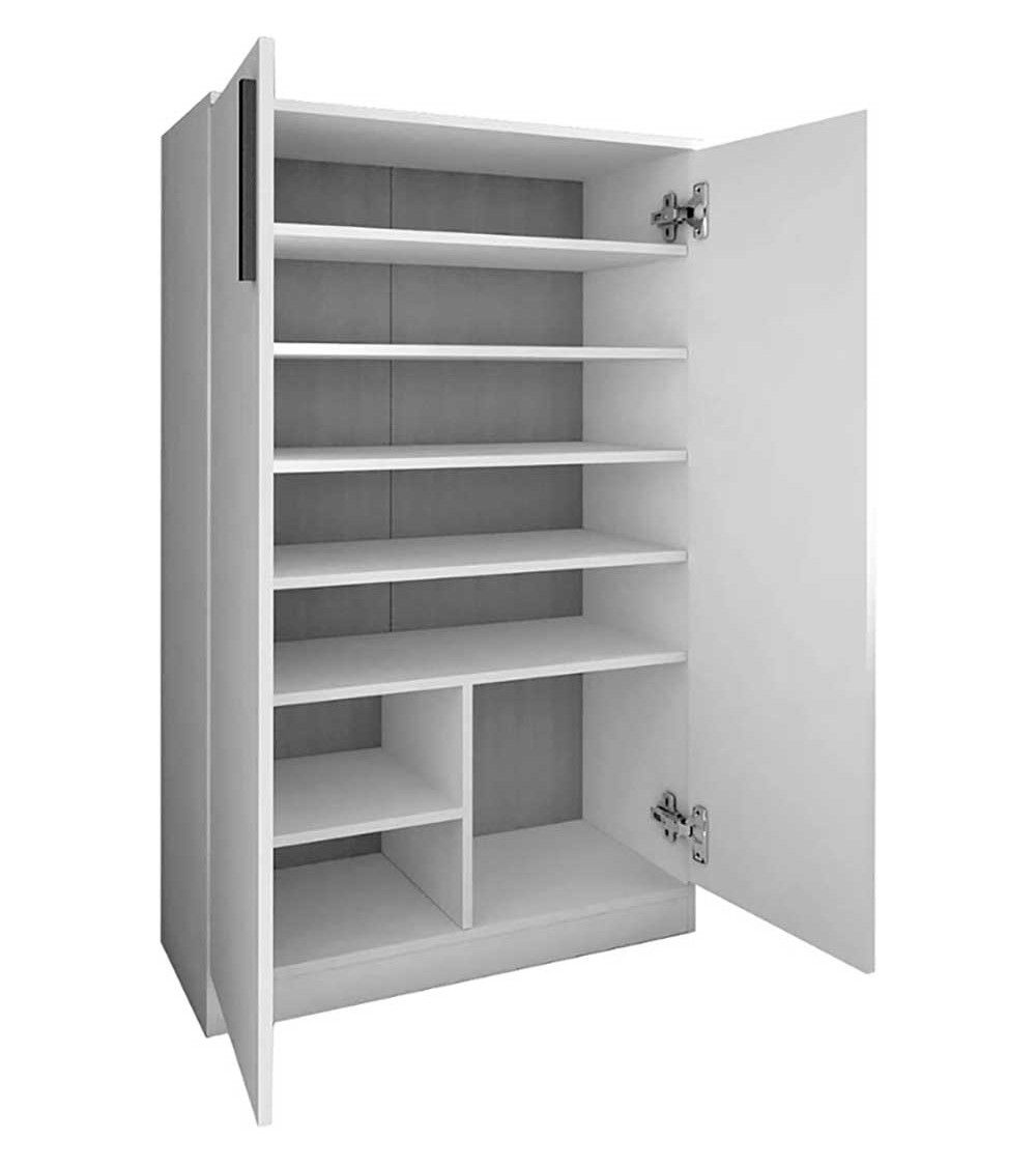 Zapatero CUBE con dos puertas y mucho almacenaje