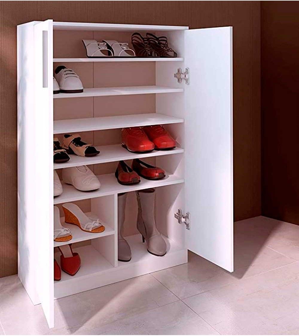 Zapatero CUBE con dos puertas y mucho almacenaje