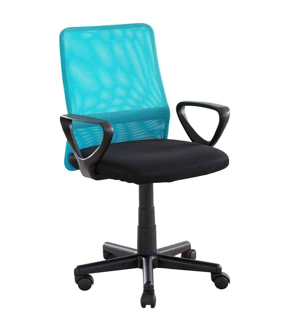 Silla de escritorio tapizada Maya, con tejido 3D