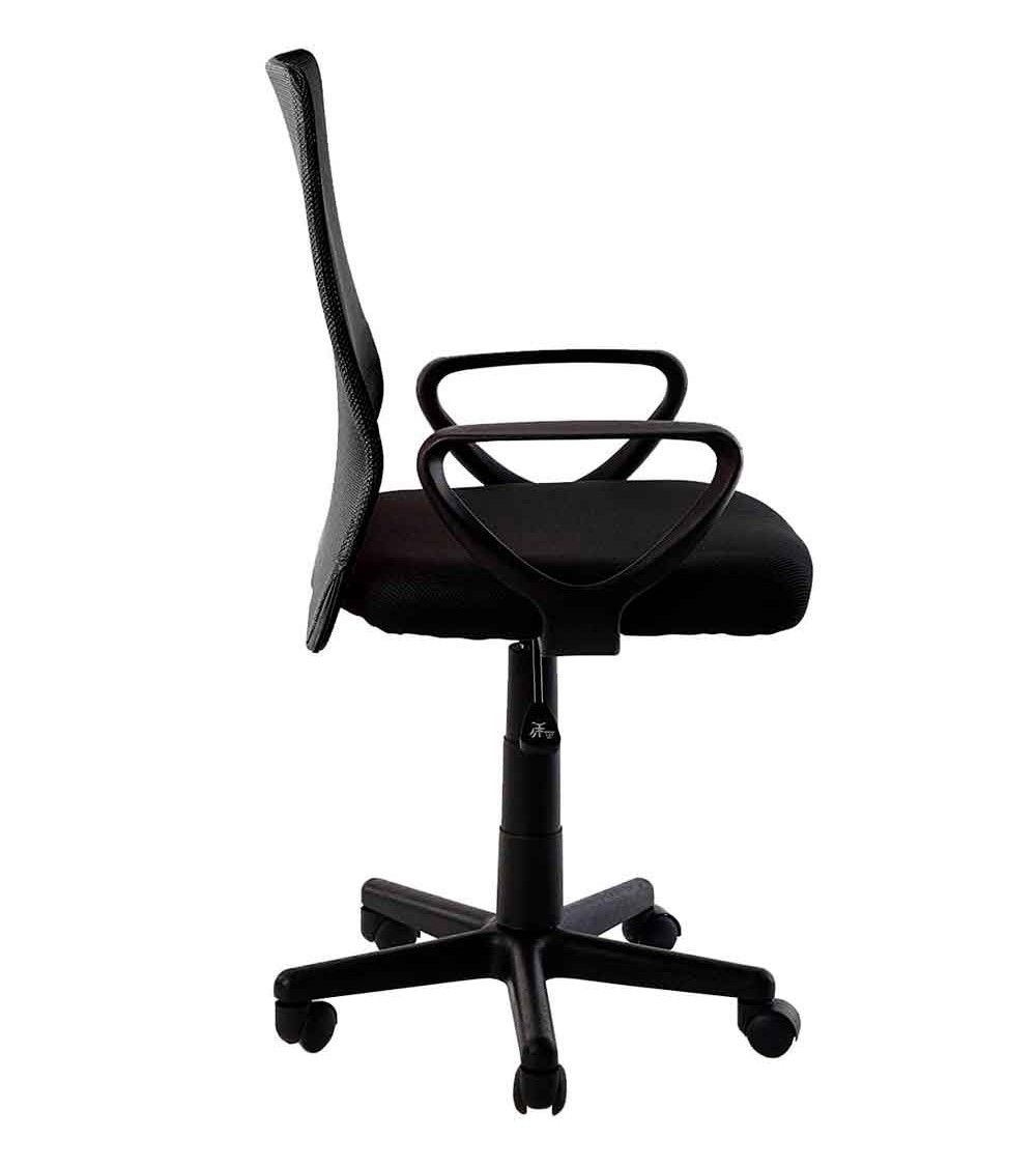 Silla de escritorio tapizada Maya, con tejido 3D