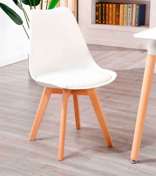 Sillas estilo nórdico baratas, Pack 4 sillas TULIPA - HOME HEAVENLY