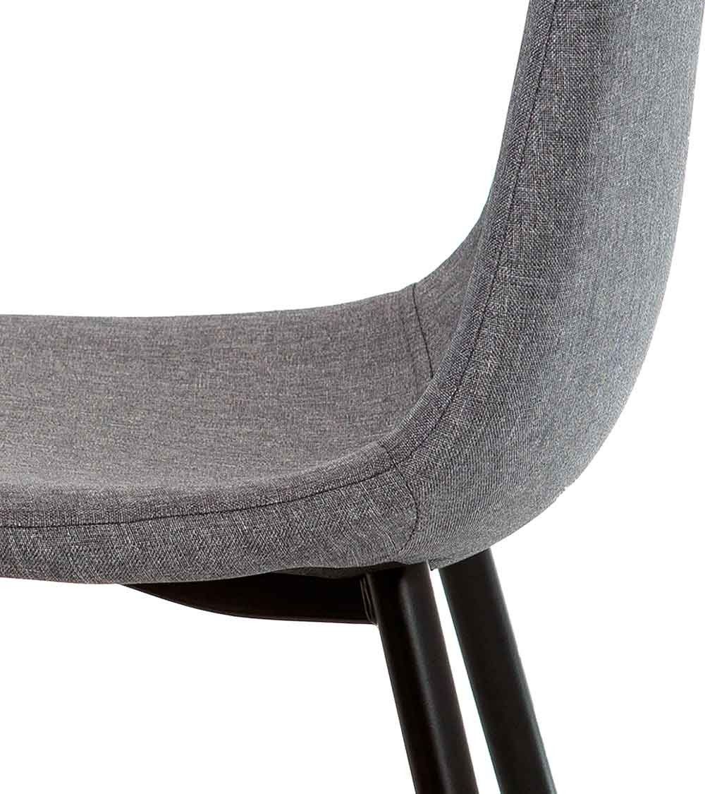 Sillas de comedor de terciopelo SWEDEN - Pack 4 Uds.