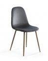 Sillas de comedor de terciopelo SWEDEN - Pack 4 Uds.