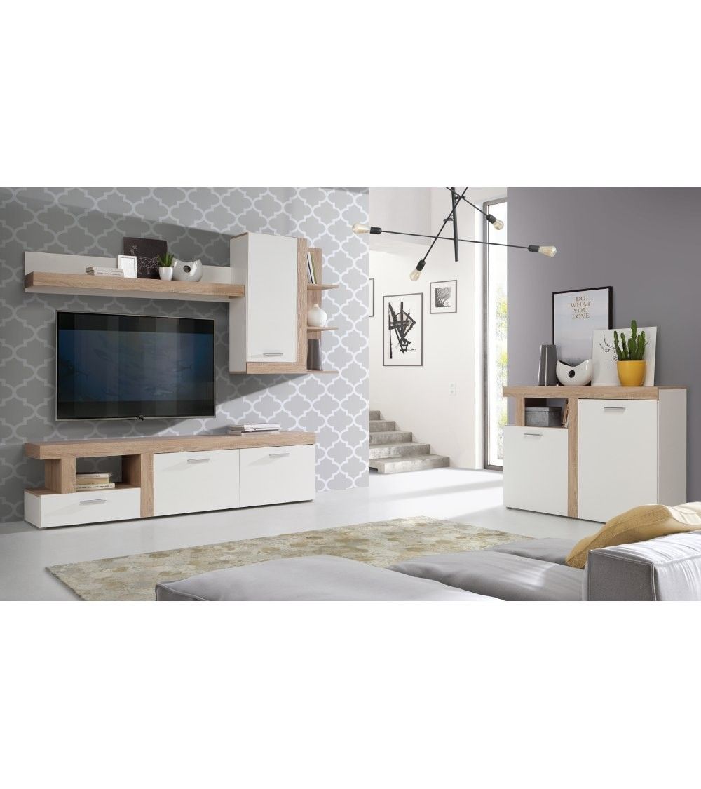 Mueble salón modular JELANI, elegante y moderno