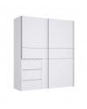 Armario ropero 170 cm puertas correderas + cajonera WINTER2