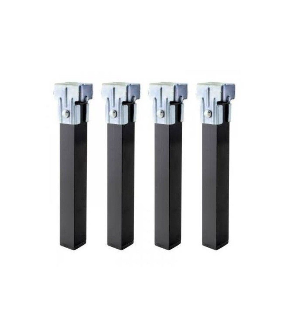 Pack 4 patas de somier cuadradas abrazadera| Cambia Tus Muebles