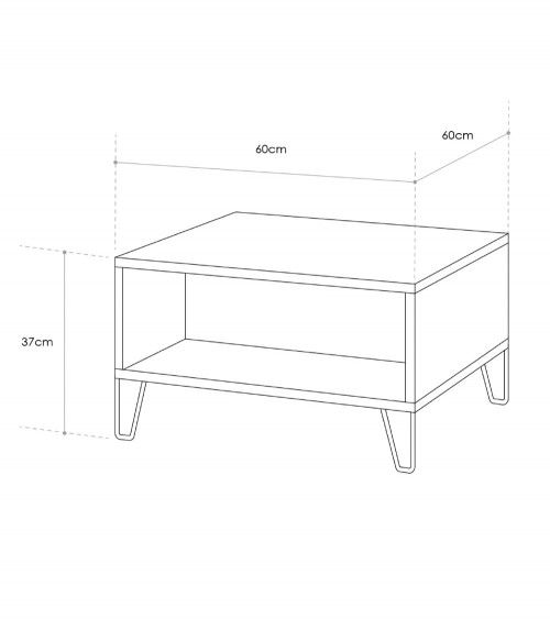 Mesa centro auxiliar BOB