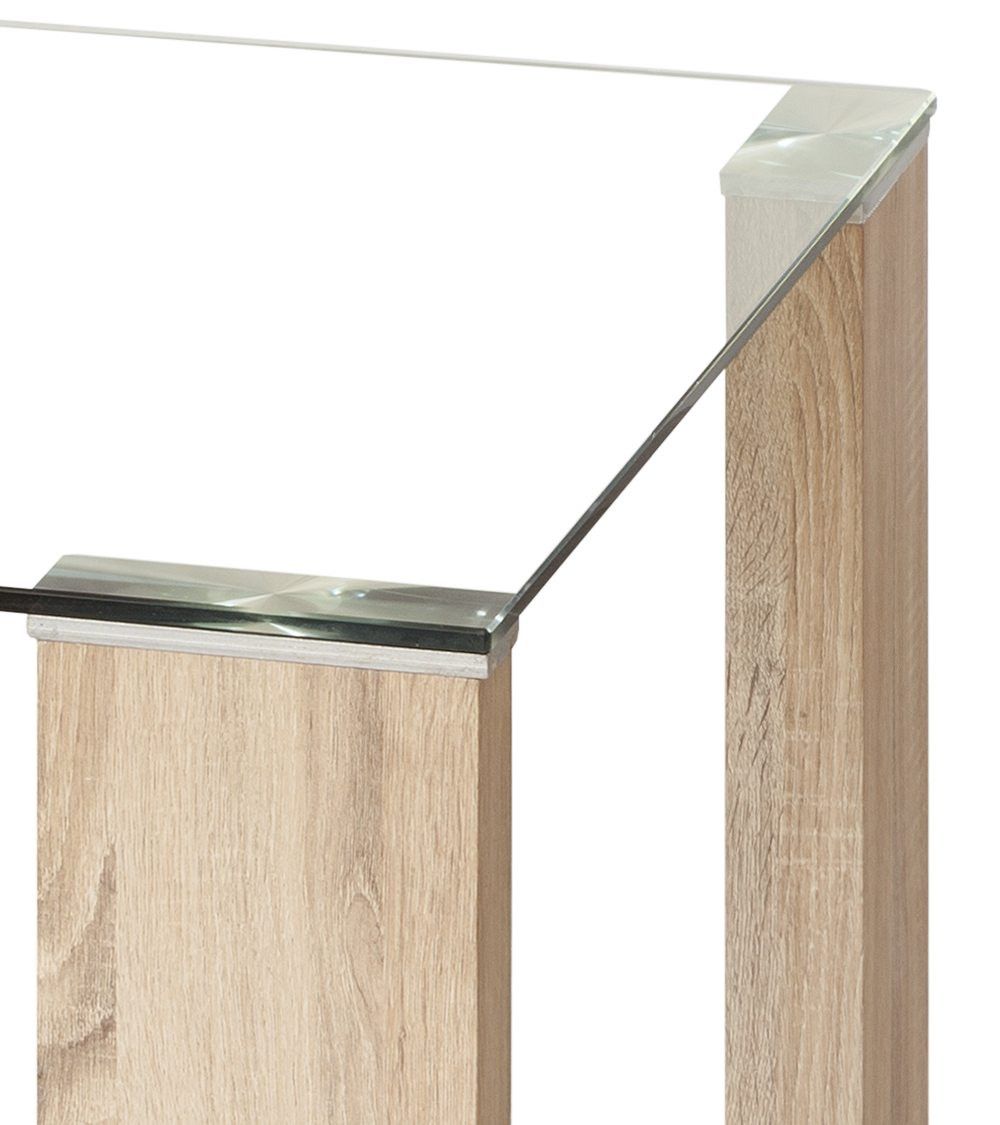 Mesa comedor rectangular cristal CANNES