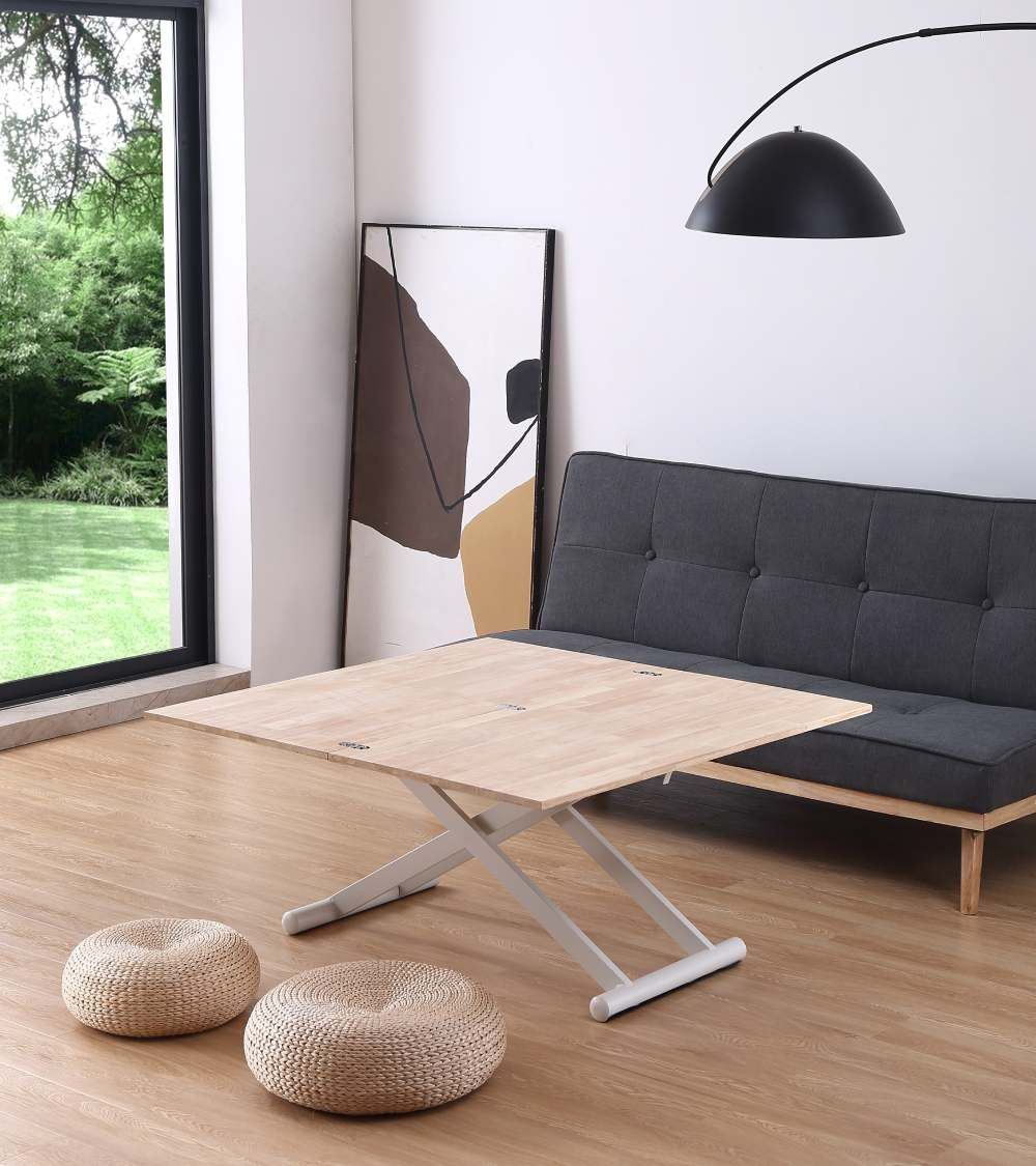 Mesa centro elevable y extensible XANA