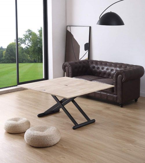 Mesa centro elevable y extensible XANA