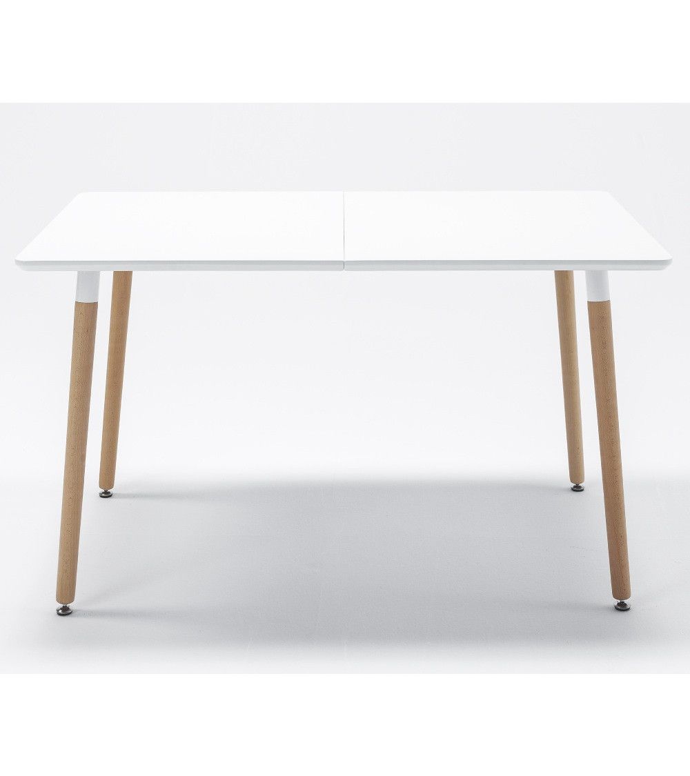 Mesa comedor extensible rectangular NÓRDICA