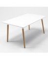 Mesa comedor extensible rectangular NÓRDICA